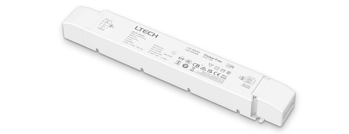 75W 12VDC CV Triac LED Driver LM-75-12-G1T2