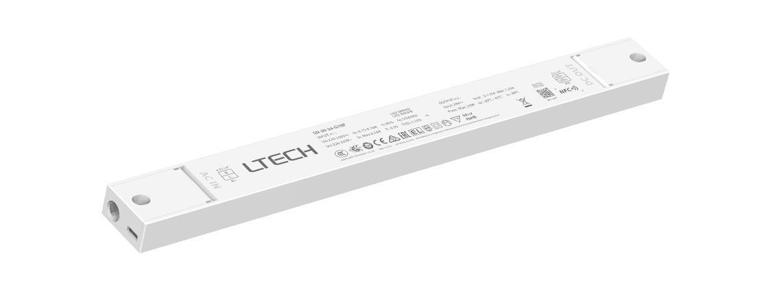 30W 24V CV Non-dimmable LED driver(NFC programmable,Soft start) SN-30-24-G1NF