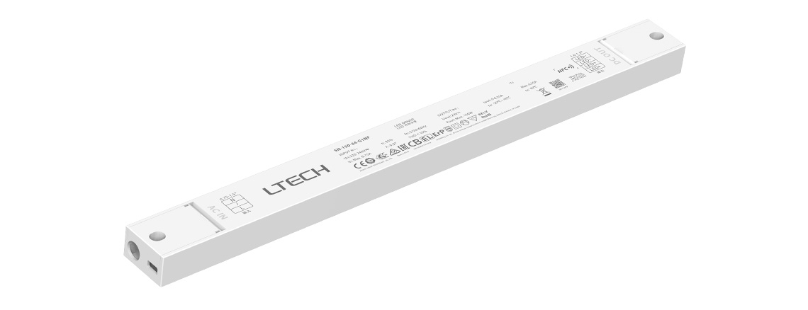 150W 24V CV Non-dimmable LED driver(NFC programmable,Soft start) SN-150-24-G1NF