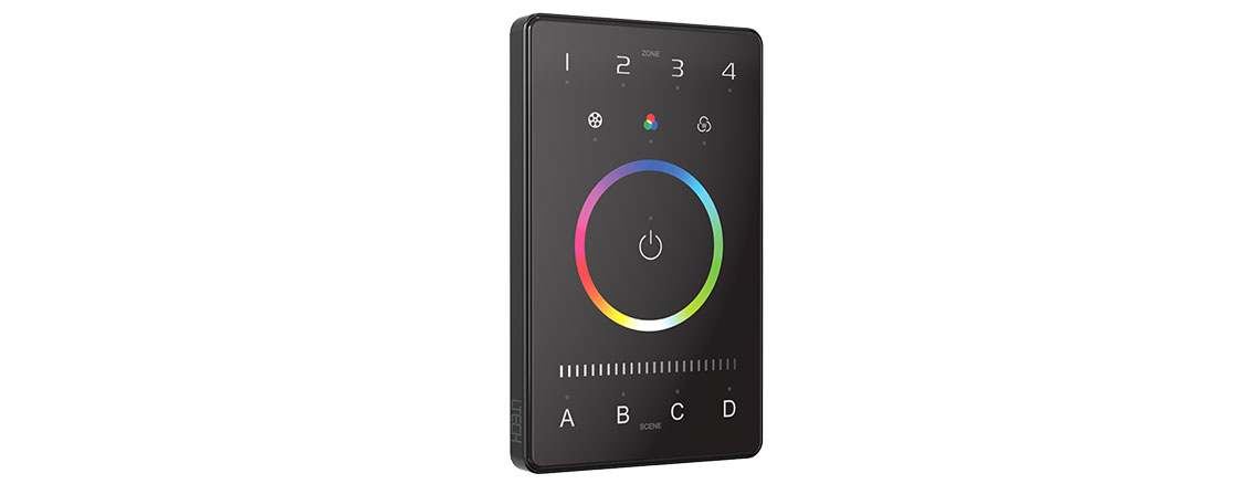 RGBW Intelligent Touch Panel UB4(Bluetooth + Programmable)