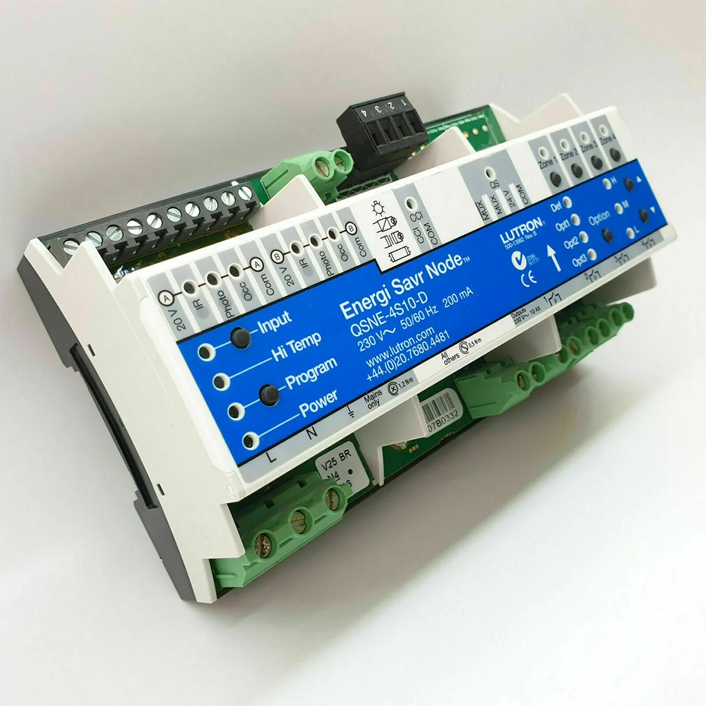 Energi Savr NodeT  0-10V Fixture Controller Switching Power Module (model QSNE-4T10-D)